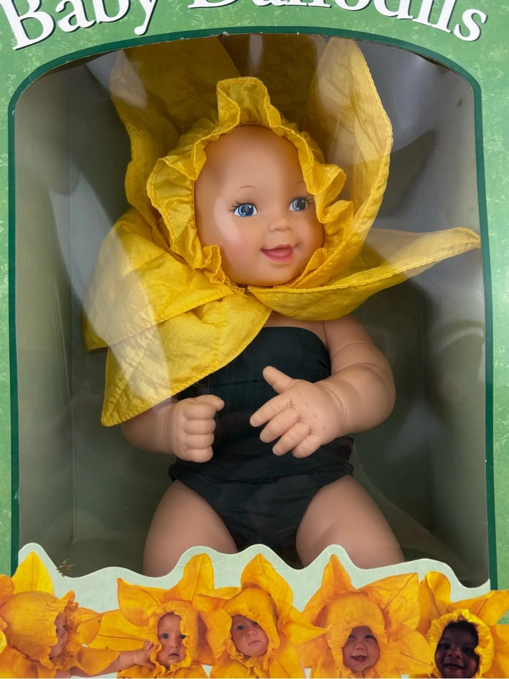 NIB Vintage RARE 1997 Anne Geddes “Baby Daffodils” artist doll